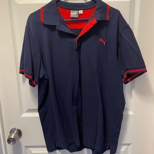 Puma Golf shirt large